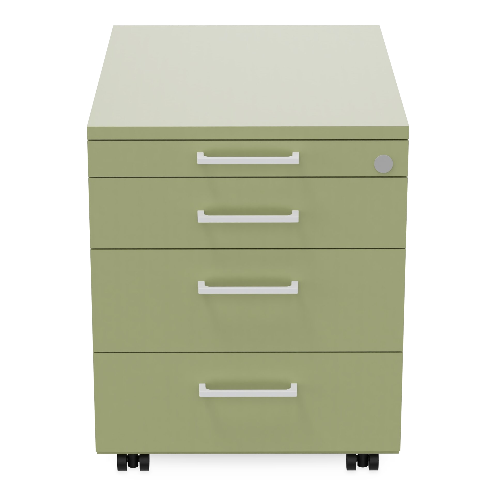 REISS Rollcontainer mit 4 Schubladen