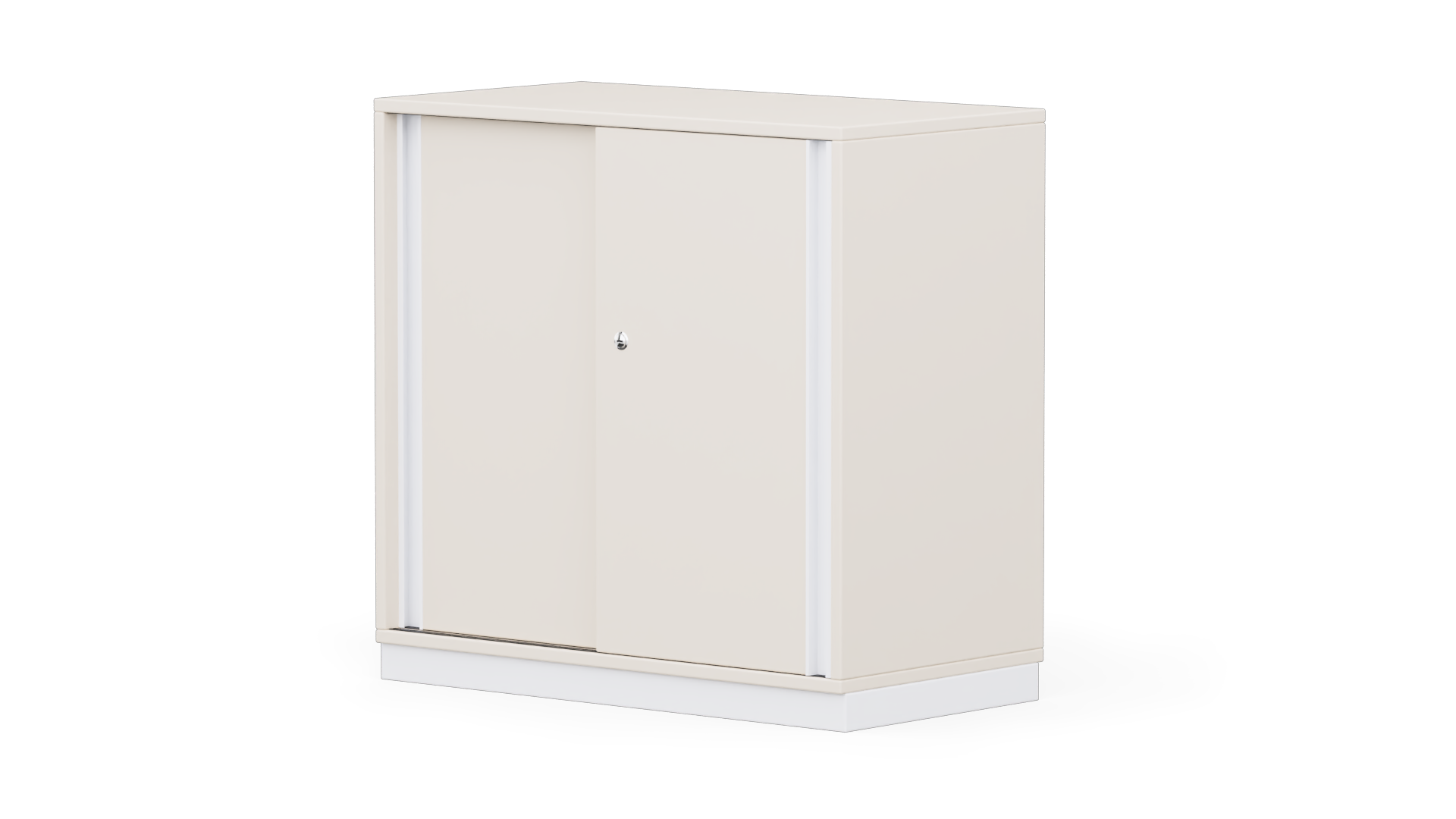 REISS Schiebetürenschrank 2 OH mit Schloss