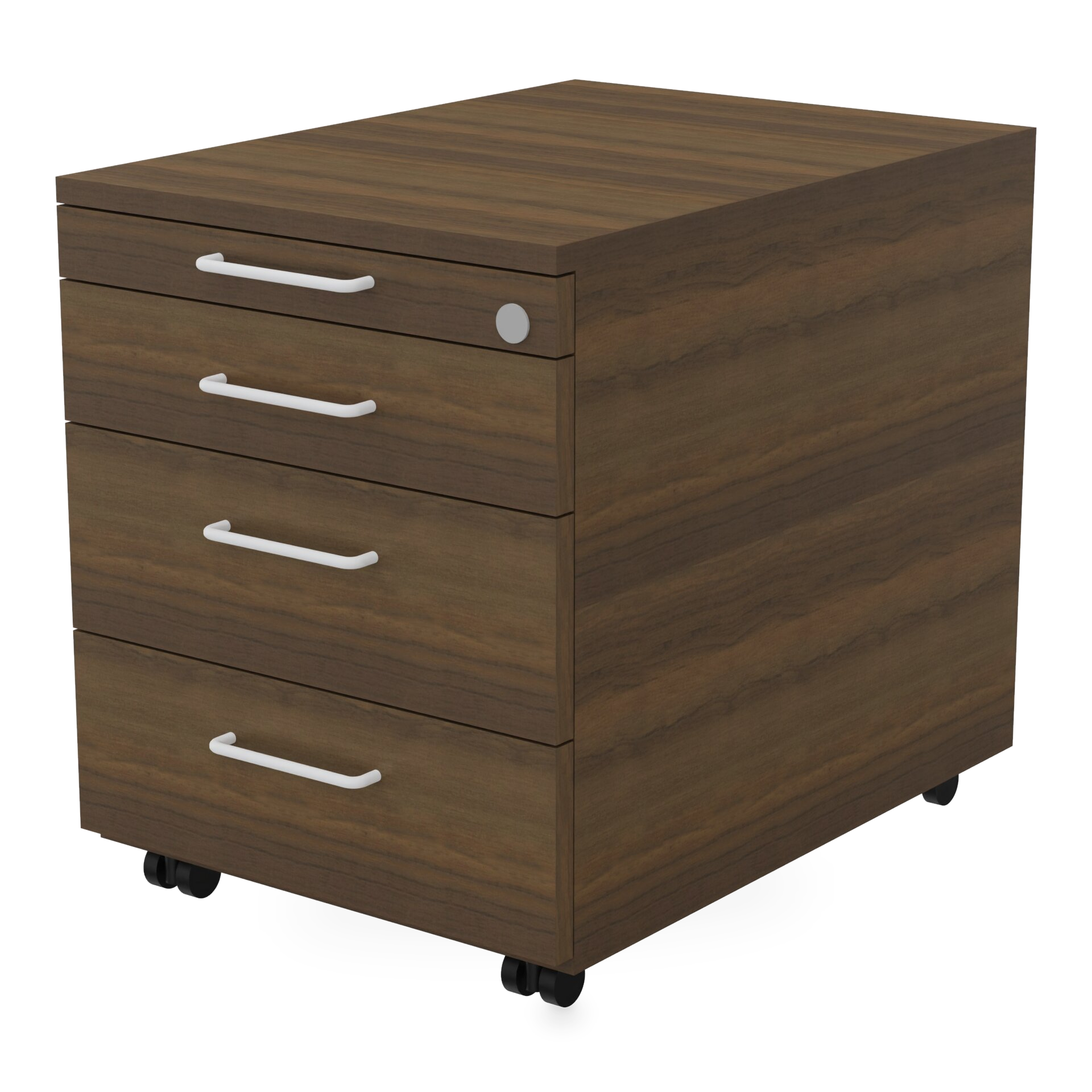REISS Rollcontainer mit 4 Schubladen