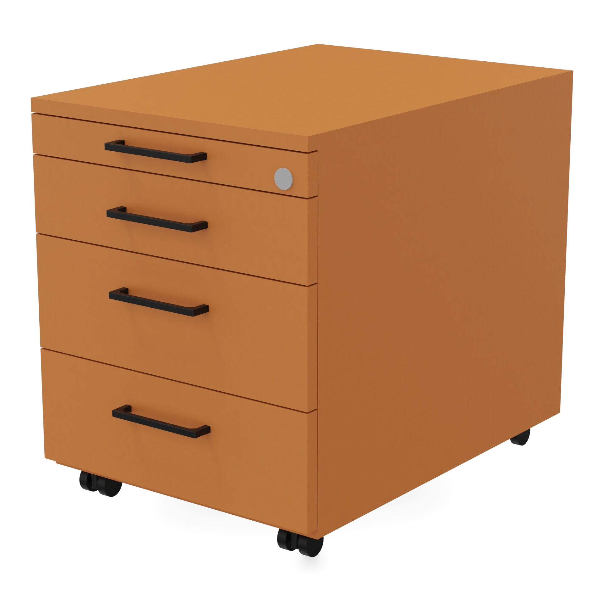 REISS Rollcontainer mit 4 Schubladen