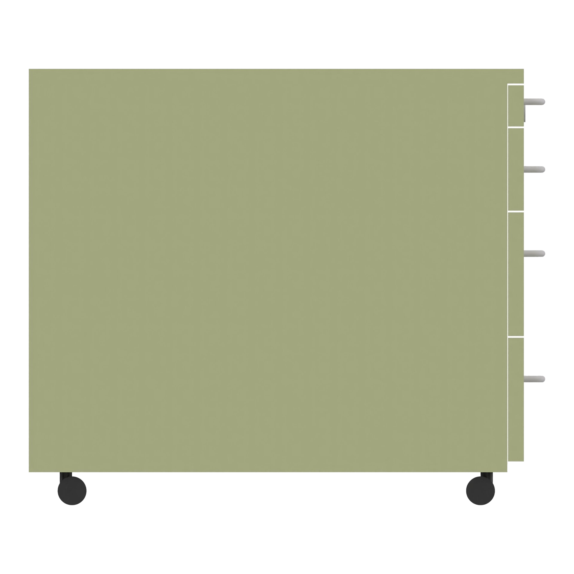 REISS Rollcontainer mit 4 Schubladen
