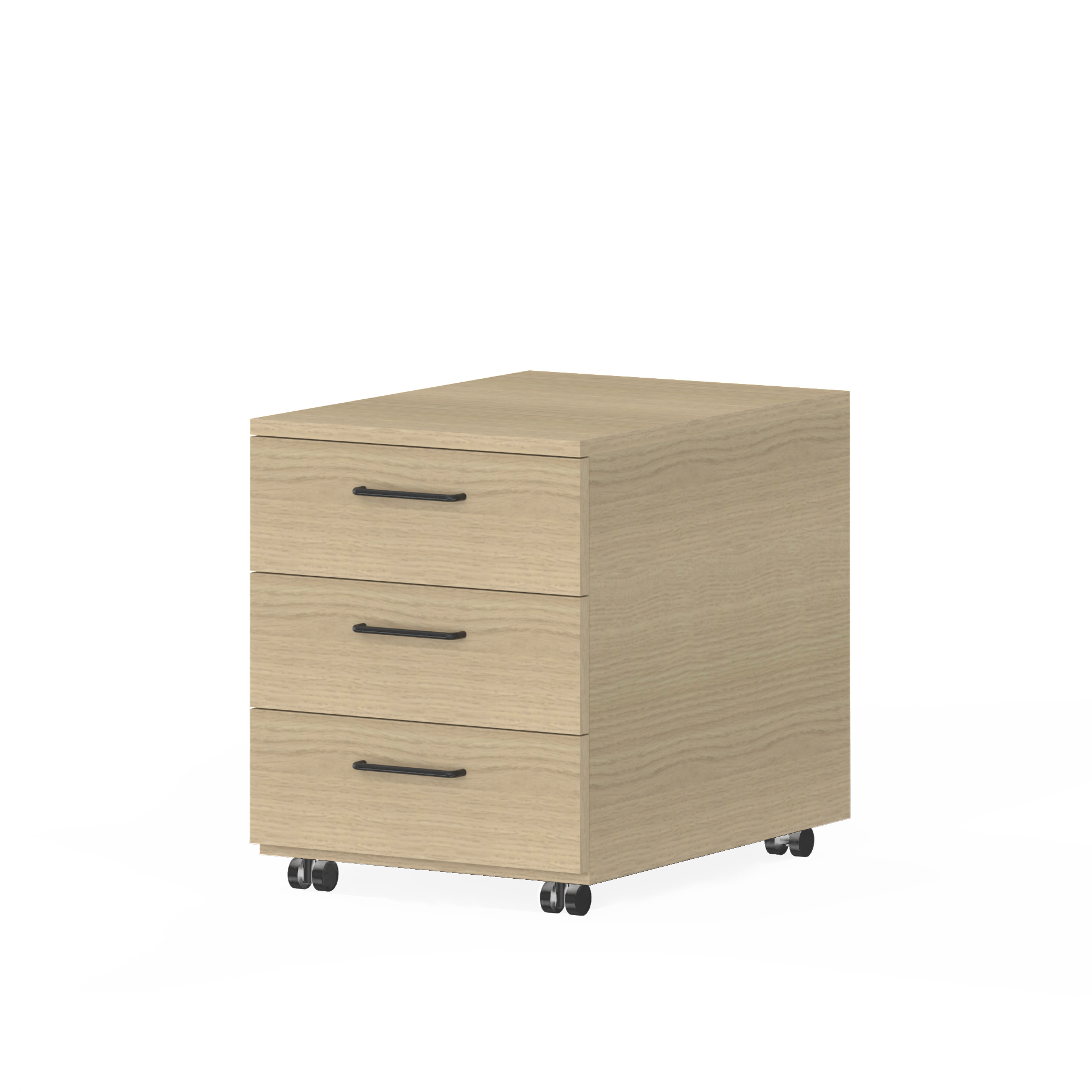 REISS Rollcontainer mit 3 Schubladen