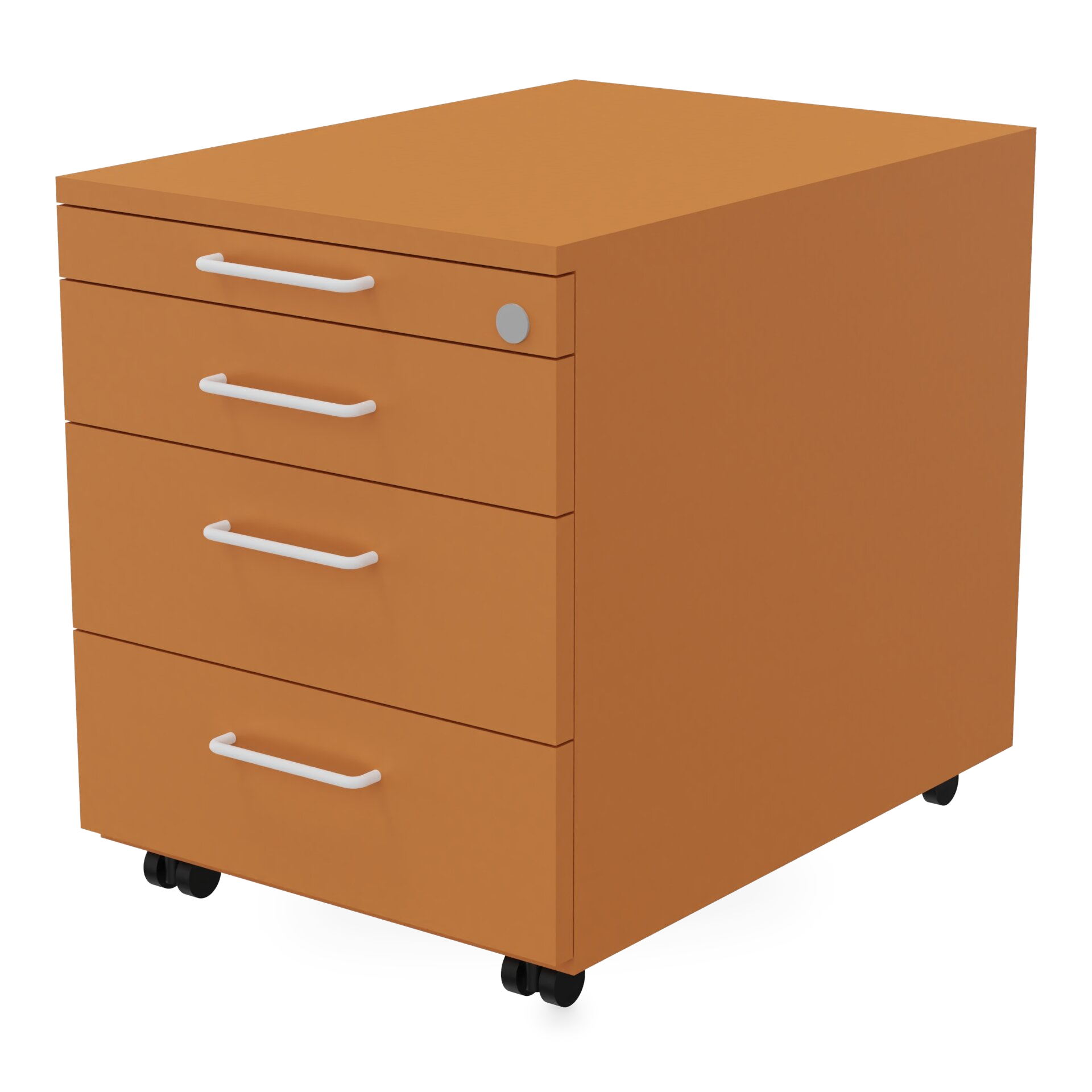 REISS Rollcontainer mit 4 Schubladen