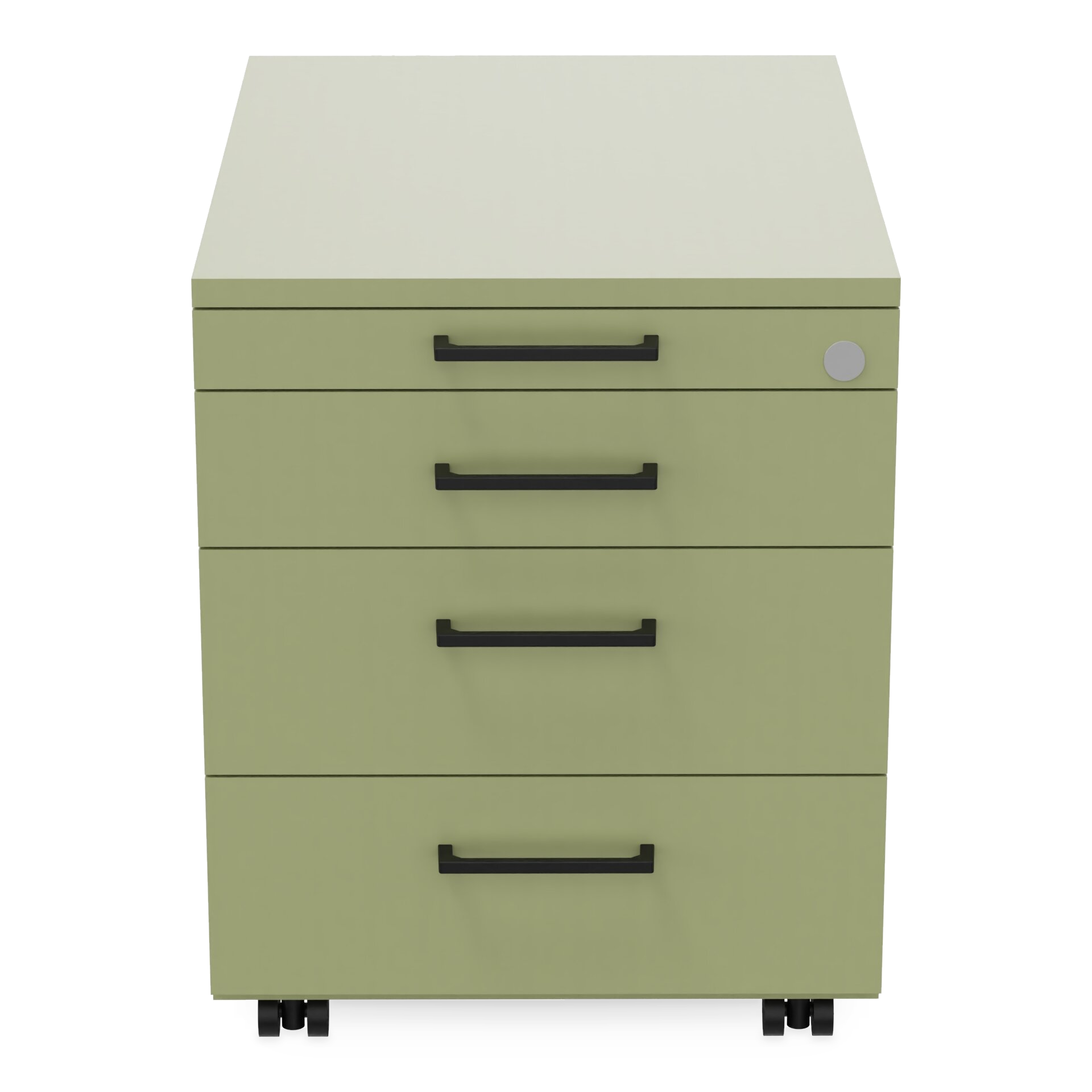 REISS Rollcontainer mit 4 Schubladen