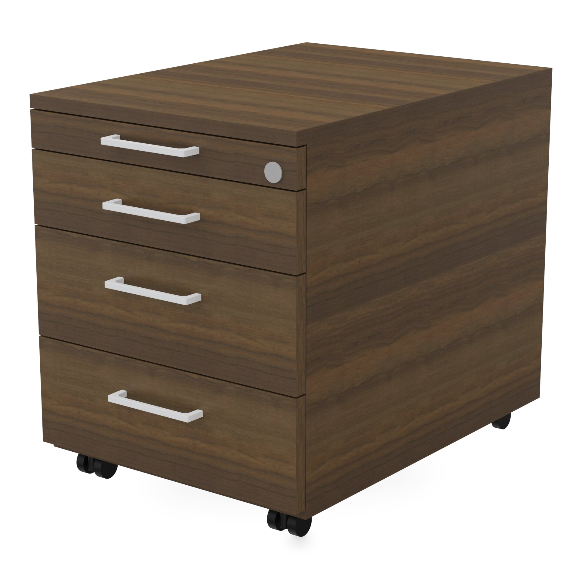 REISS Rollcontainer mit 4 Schubladen