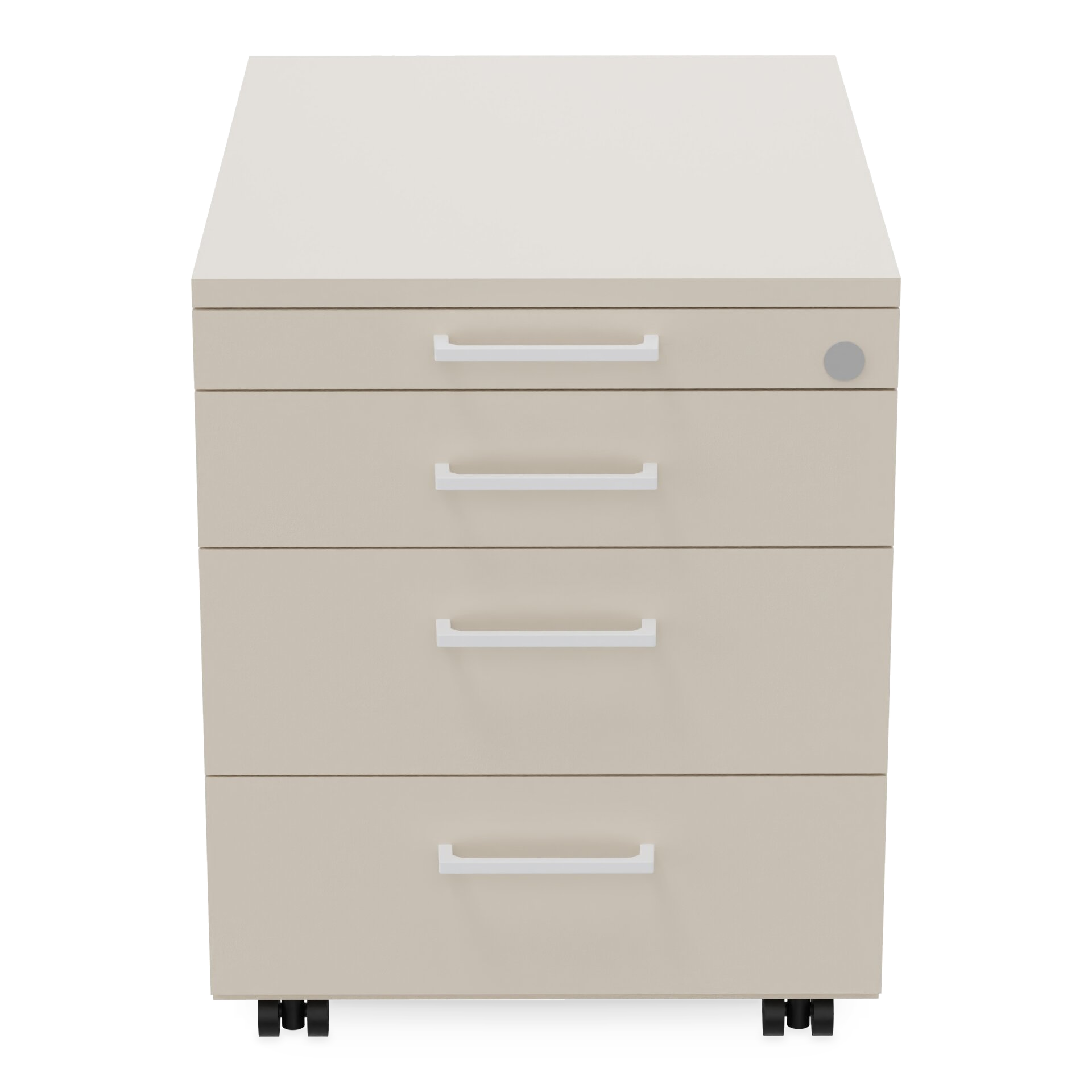 REISS Rollcontainer mit 4 Schubladen