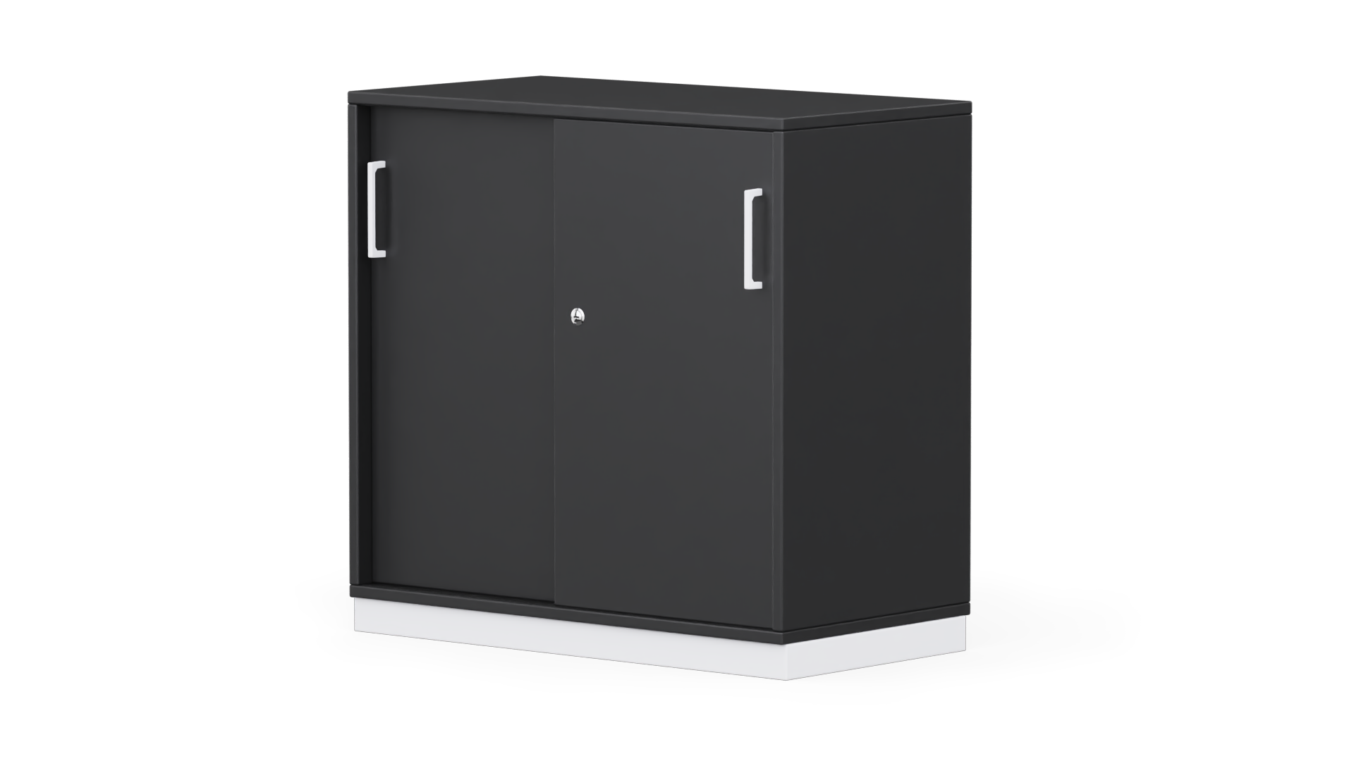REISS Schiebetürenschrank 2 OH mit Schloss
