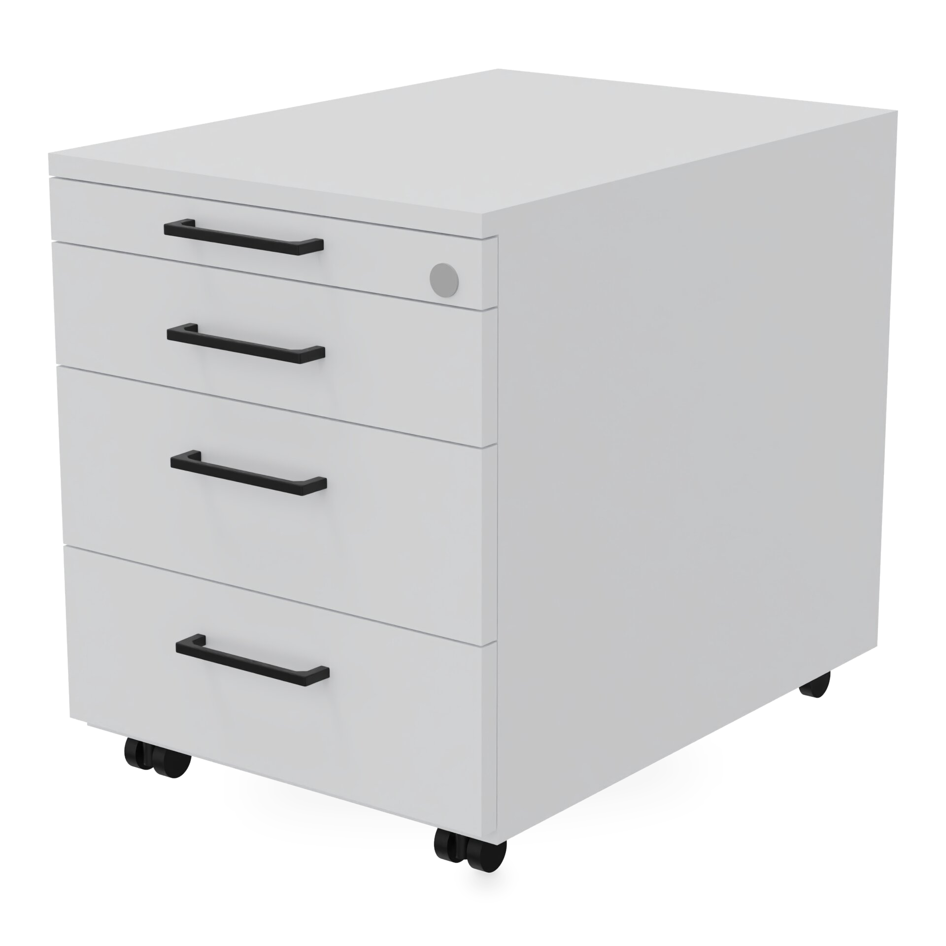 REISS Rollcontainer mit 4 Schubladen