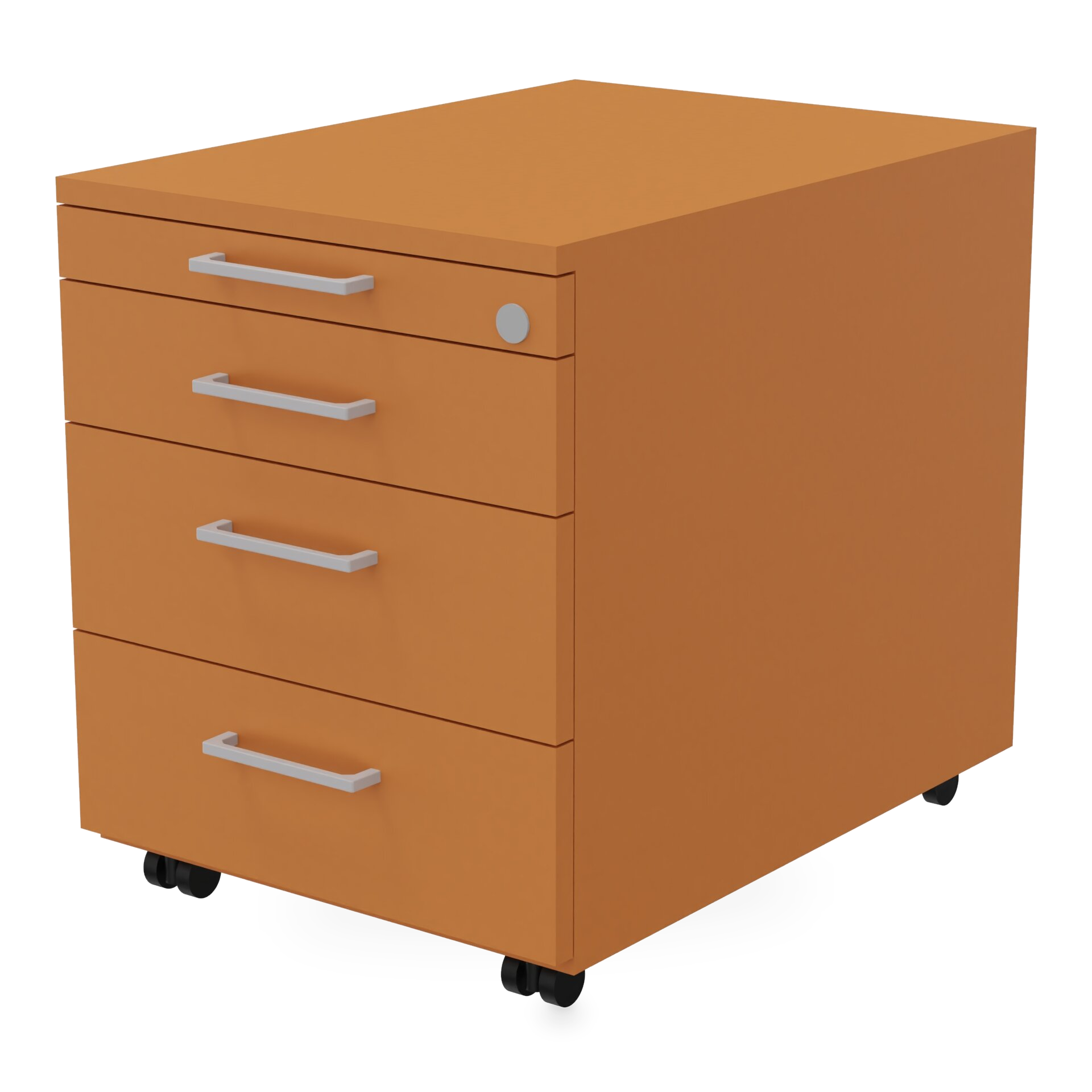 REISS Rollcontainer mit 4 Schubladen
