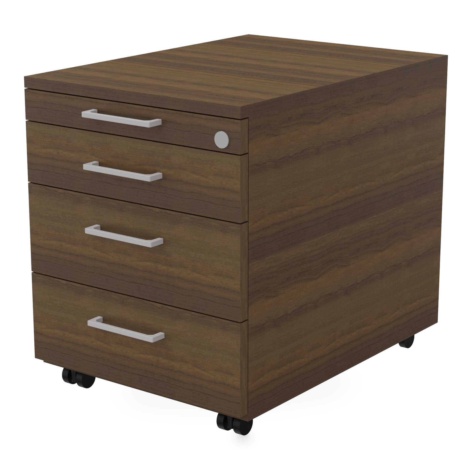 REISS Rollcontainer mit 4 Schubladen