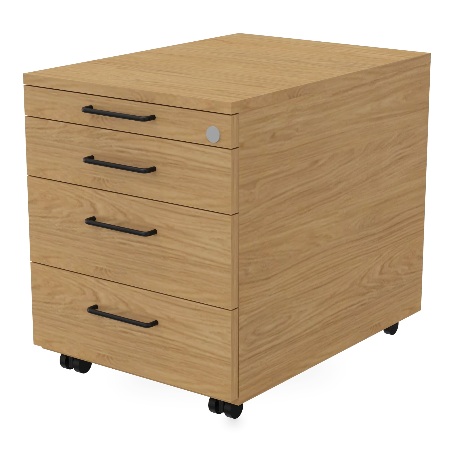 REISS Rollcontainer mit 4 Schubladen