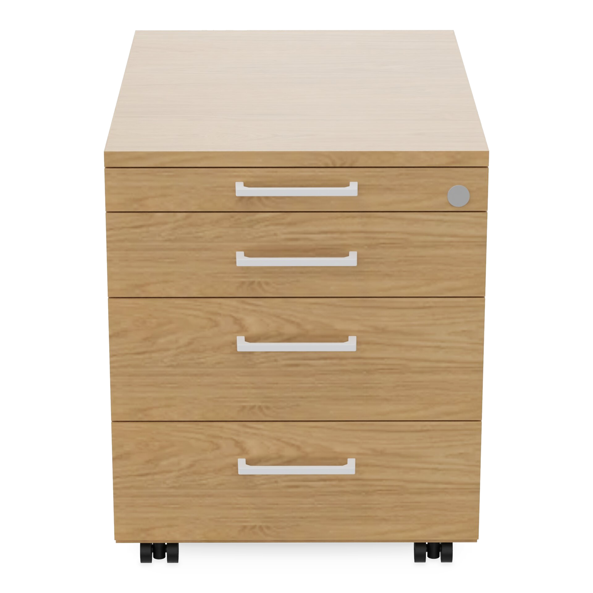 REISS Rollcontainer mit 4 Schubladen