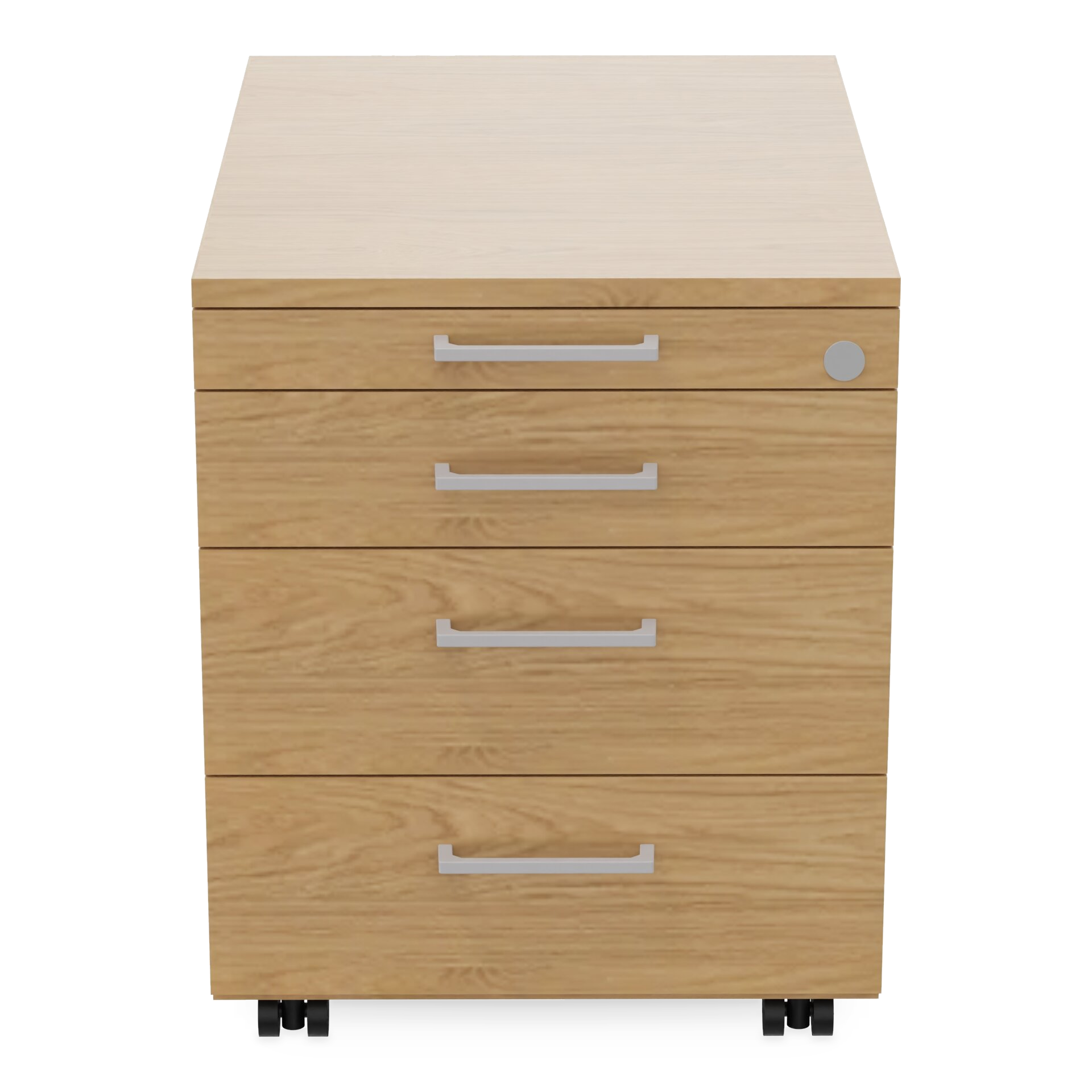 REISS Rollcontainer mit 4 Schubladen