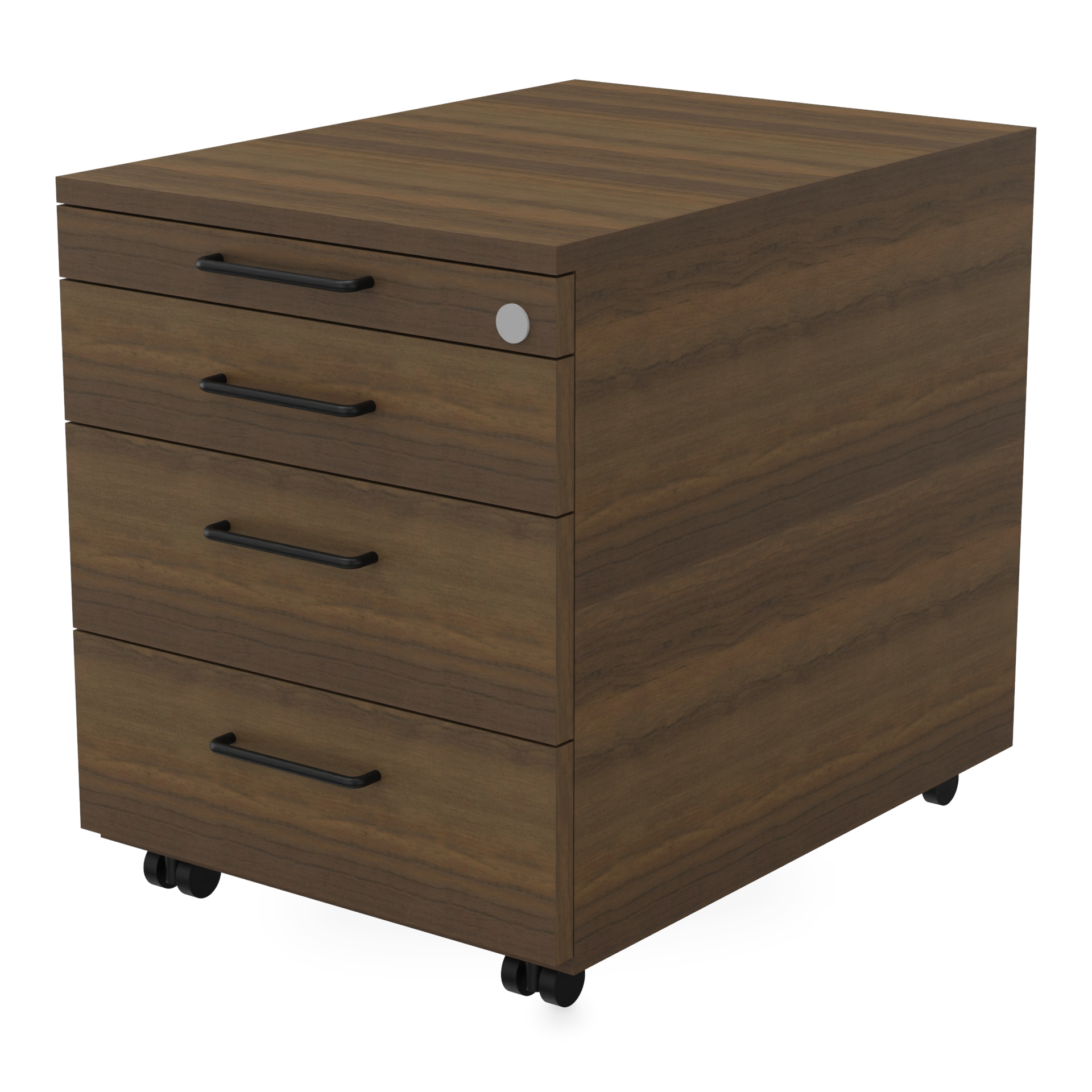 REISS Rollcontainer mit 4 Schubladen