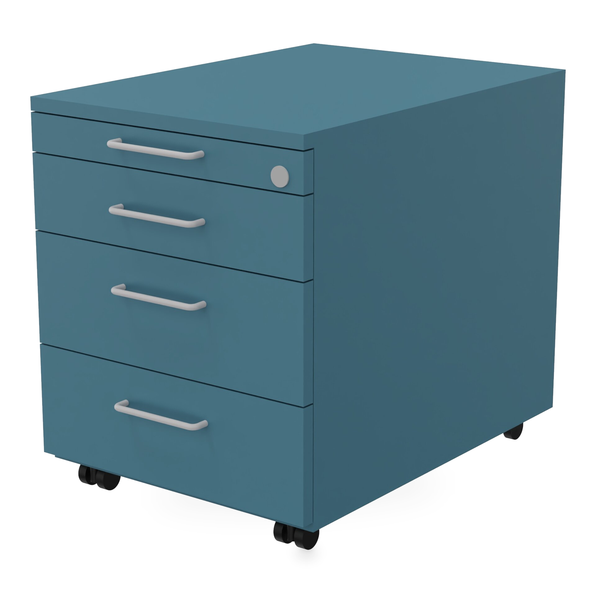 REISS Rollcontainer mit 4 Schubladen