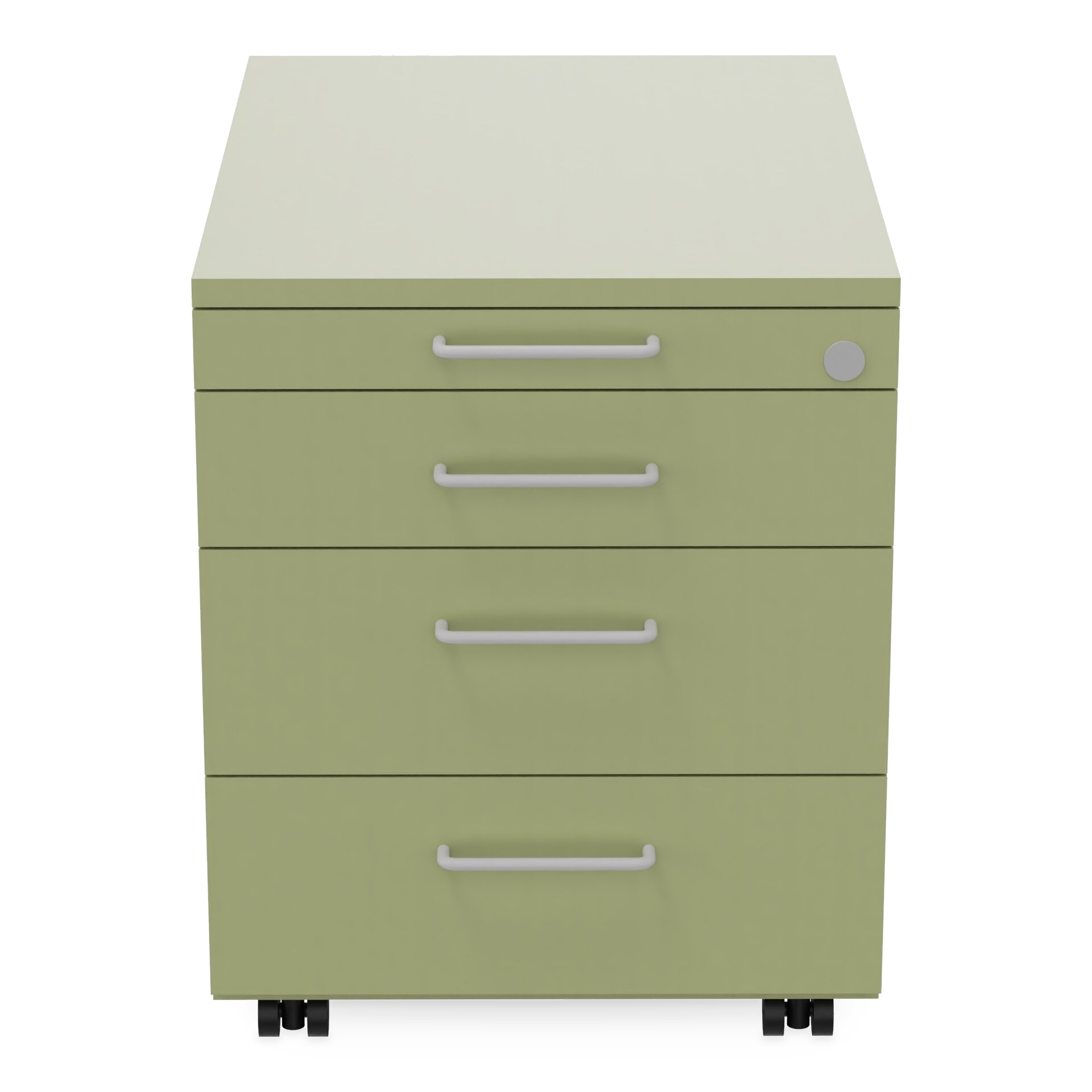 REISS Rollcontainer mit 4 Schubladen