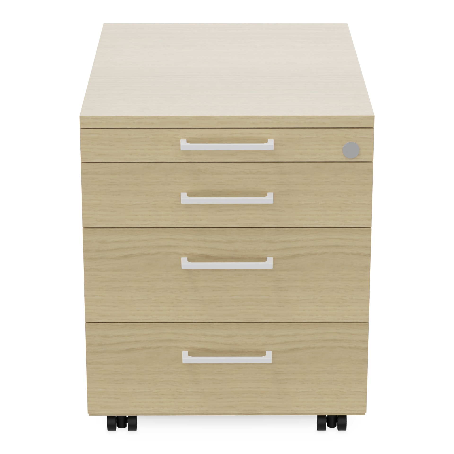REISS Rollcontainer mit 4 Schubladen