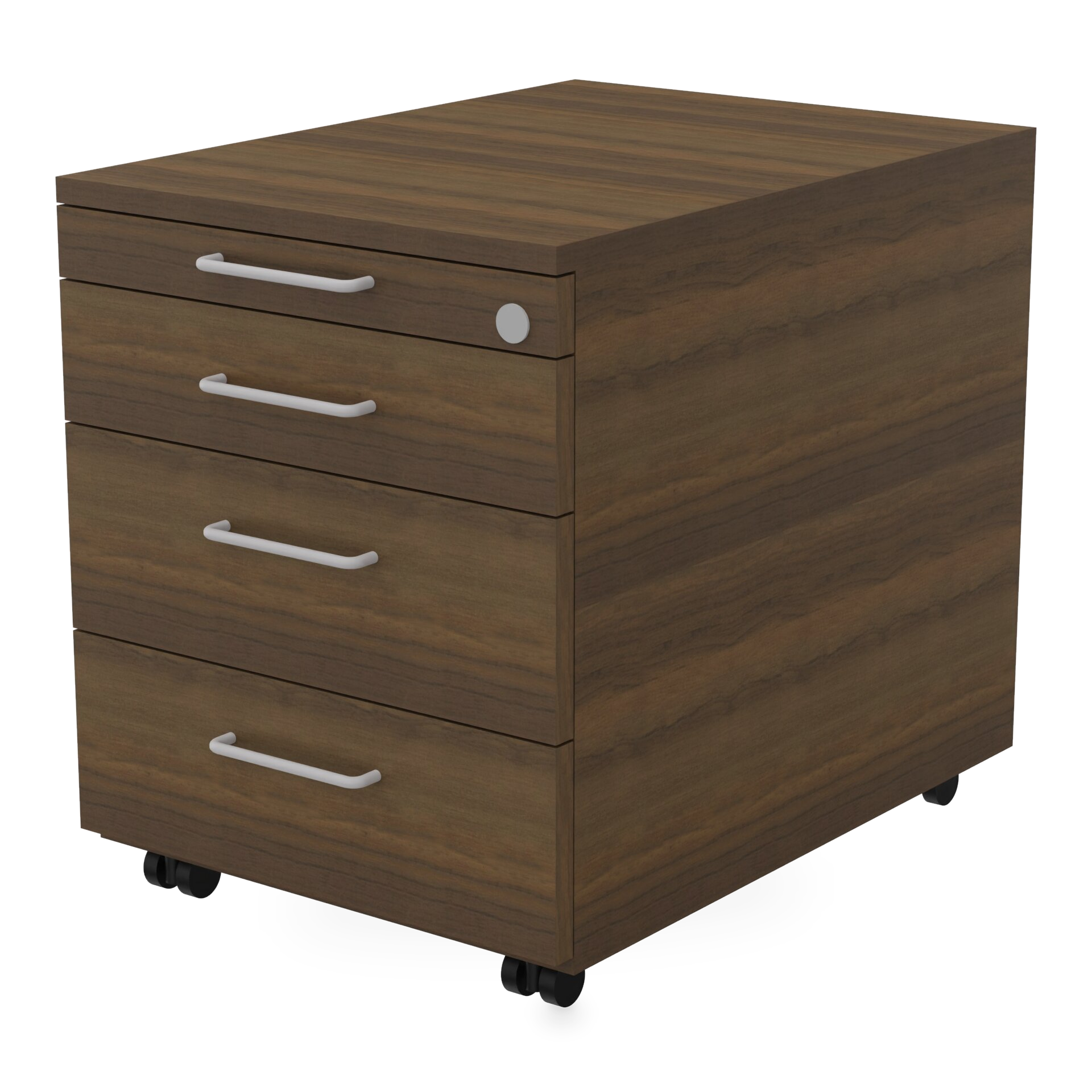 REISS Rollcontainer mit 4 Schubladen