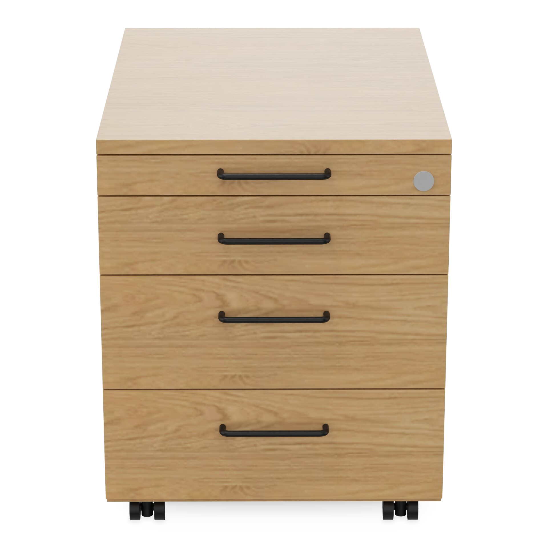 REISS Rollcontainer mit 4 Schubladen